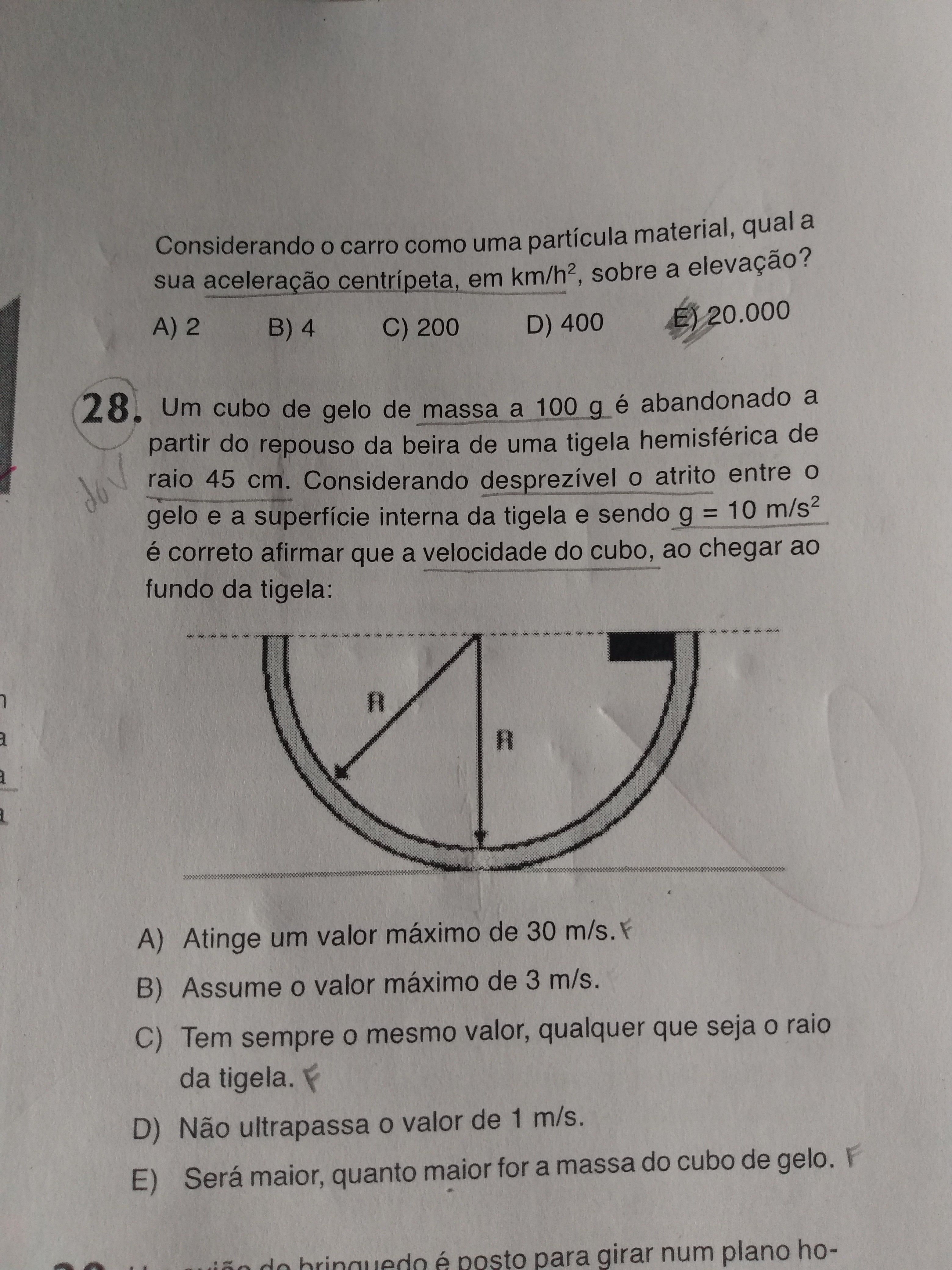 Boa tarde Estou dúvida nessa questão 28 O gabari Explicaê