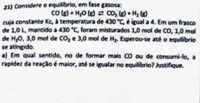 olá boa noite passar bem vocês poderiam me ajudar nessa qu Explicaê