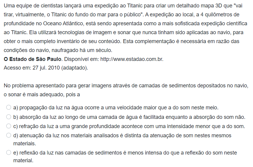 Alguém poderia me explicar qual o erro da C e da E O gabari Explicaê