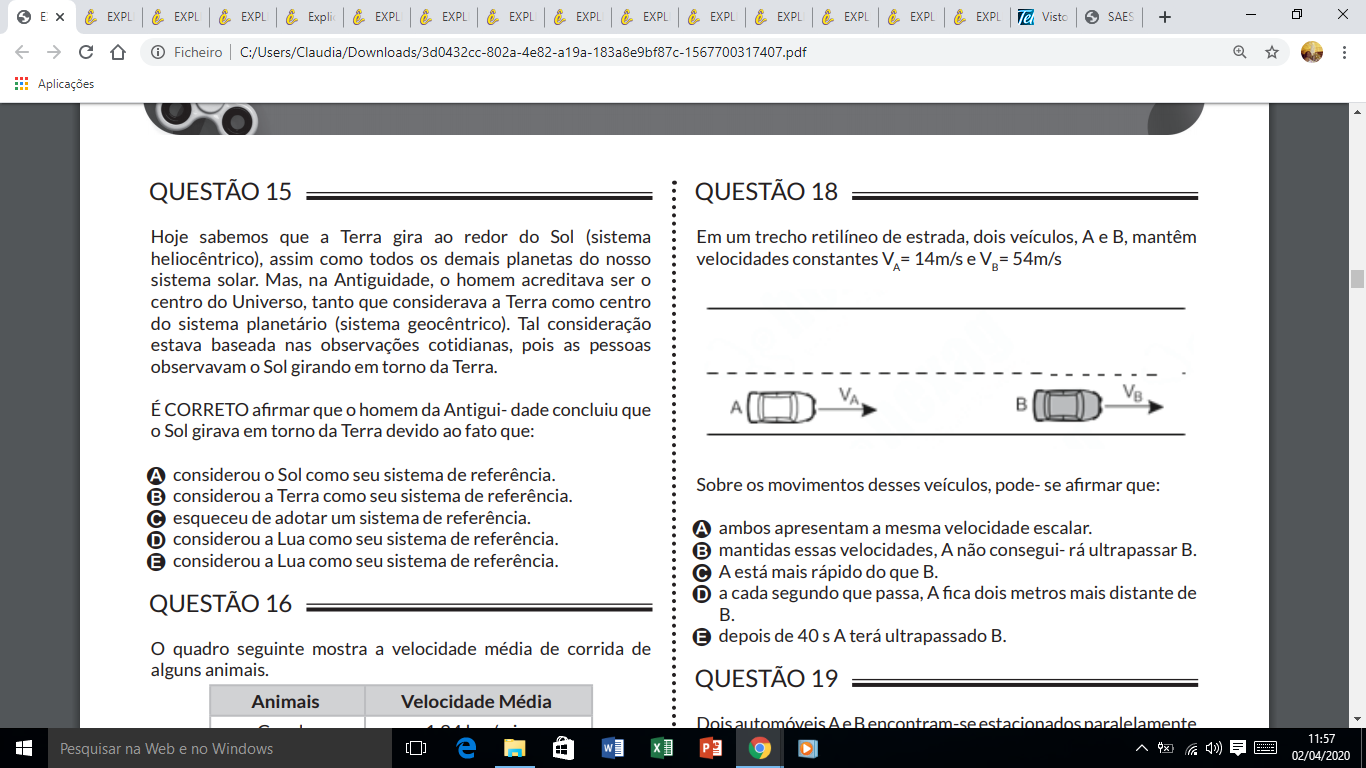 Na Fiquei Em Duvida Entre B E E Tem Como Calcular A Ult Explica