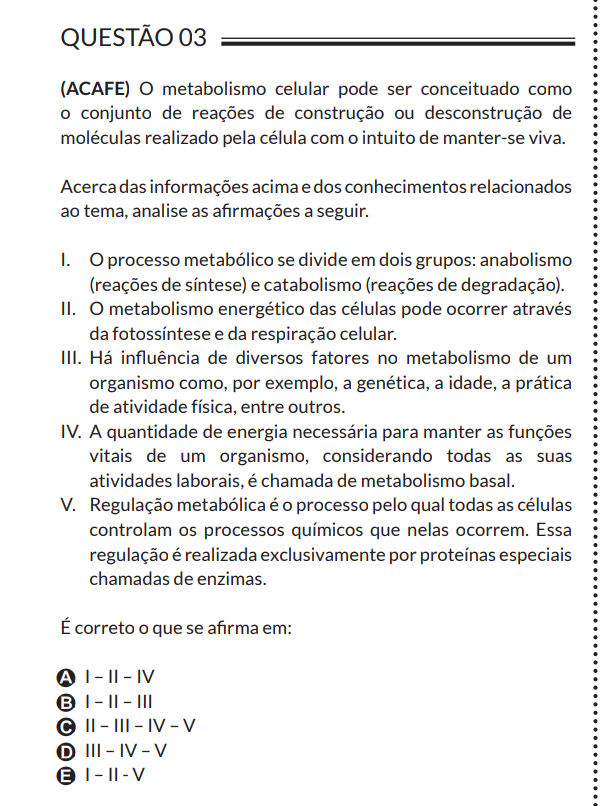 Boa Tarde Poderia Me Explicar O Porqu Que As Alternativas Explica