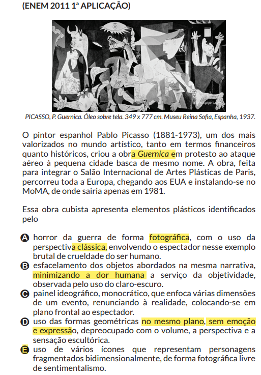 gabarito Letra C pq não pode ser a E Explicaê