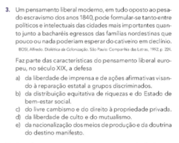 Por Que N O Poderia Ser A Letra B O Gabarito C Explica