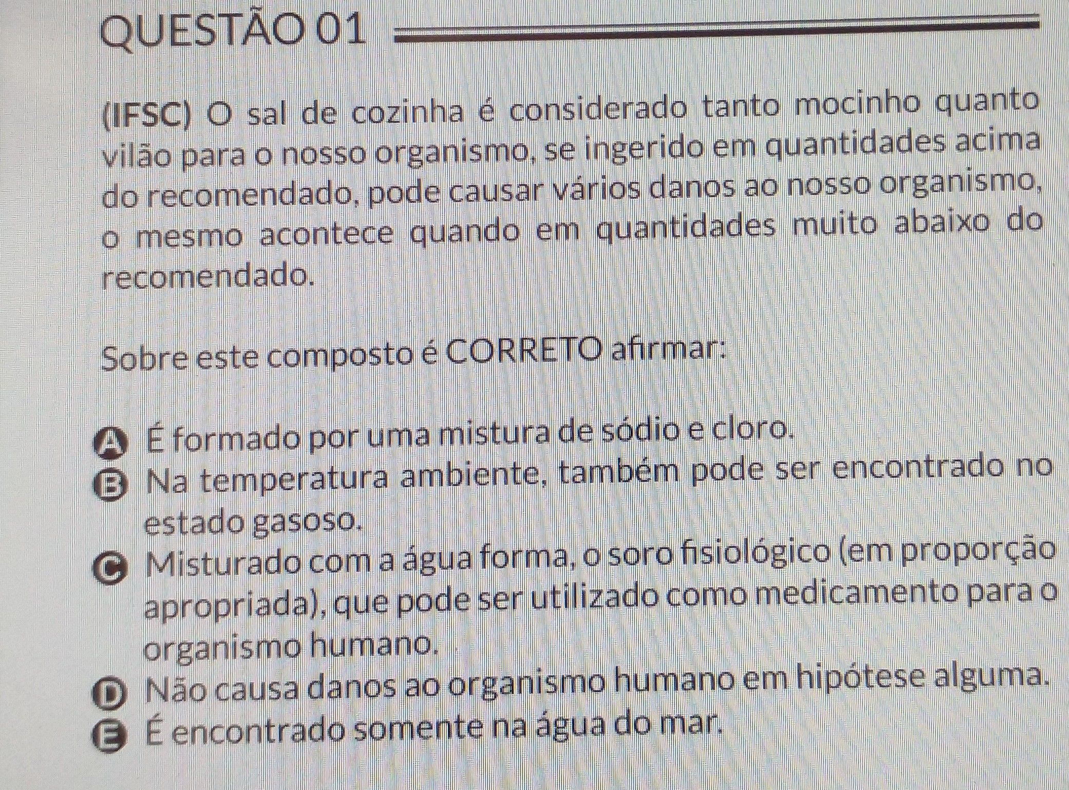 Bom dia Não entendi porquê a letra A está errada O gabari Explicaê