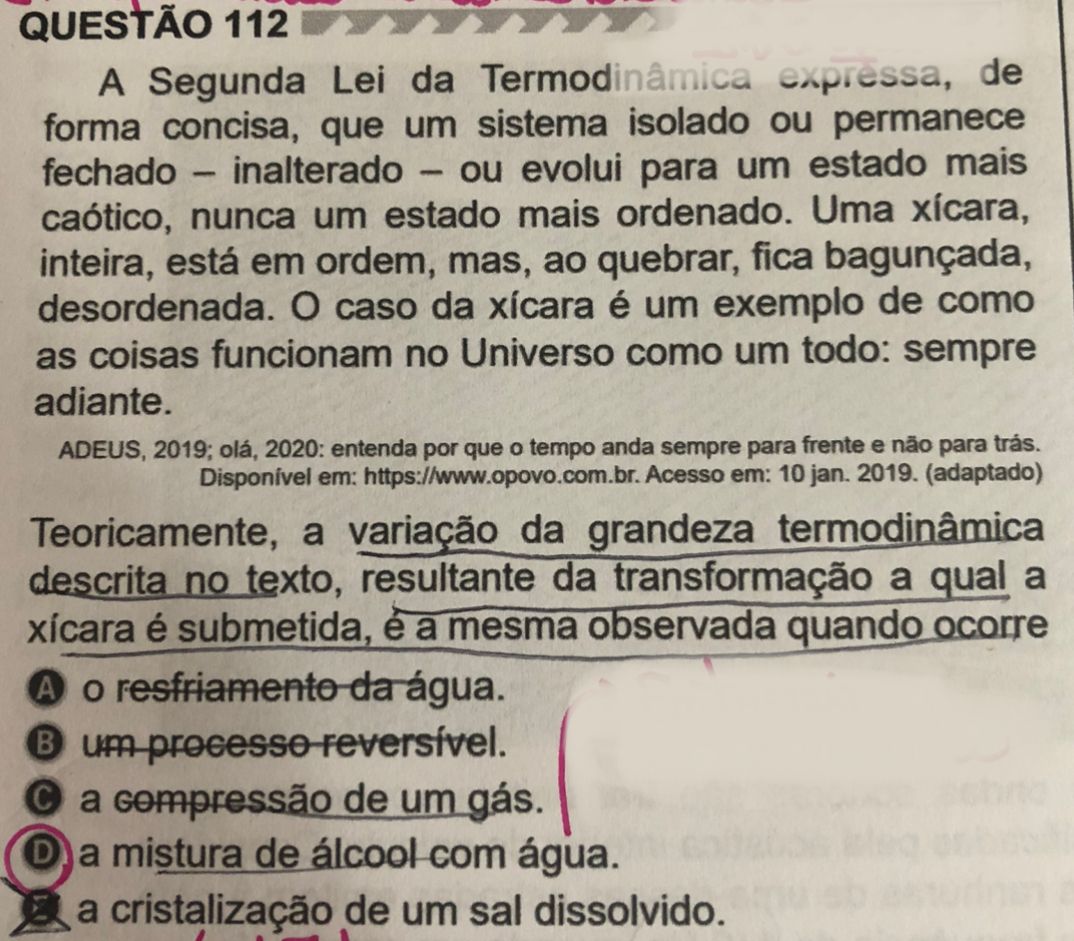 Bom Dia Poderia Me Explicar Essa Quest O Gabarito Letra D Explica