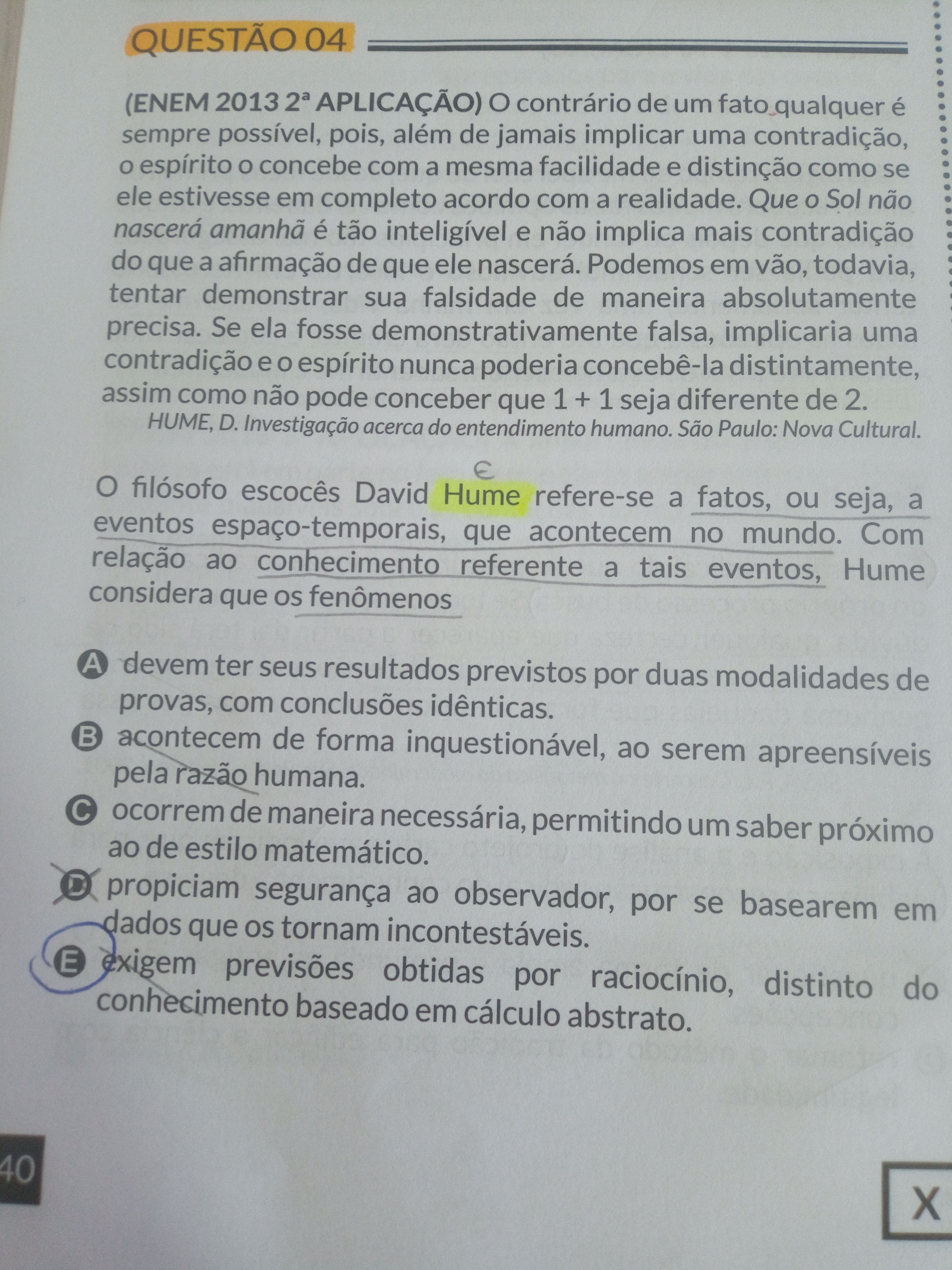 Oii poderia me explicar o gabarito E por favor Explicaê