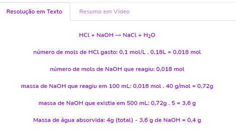 Boa tarde tudo bem Poderiam me ajudar a compreender a reso Explicaê