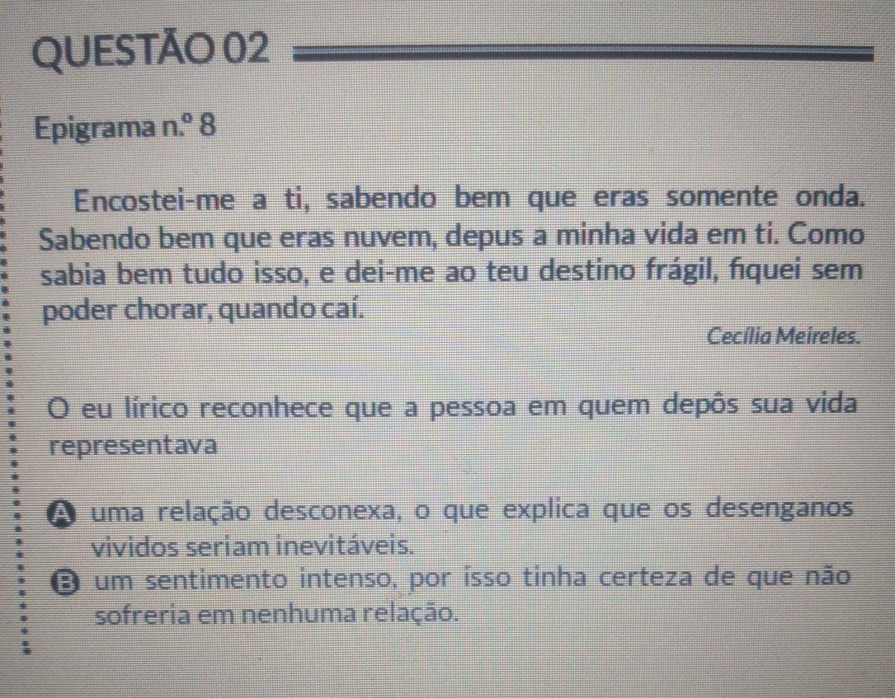 Ol Gostaria De Saber Pq N O Poderia Ser A Letra C E A Corr Explica