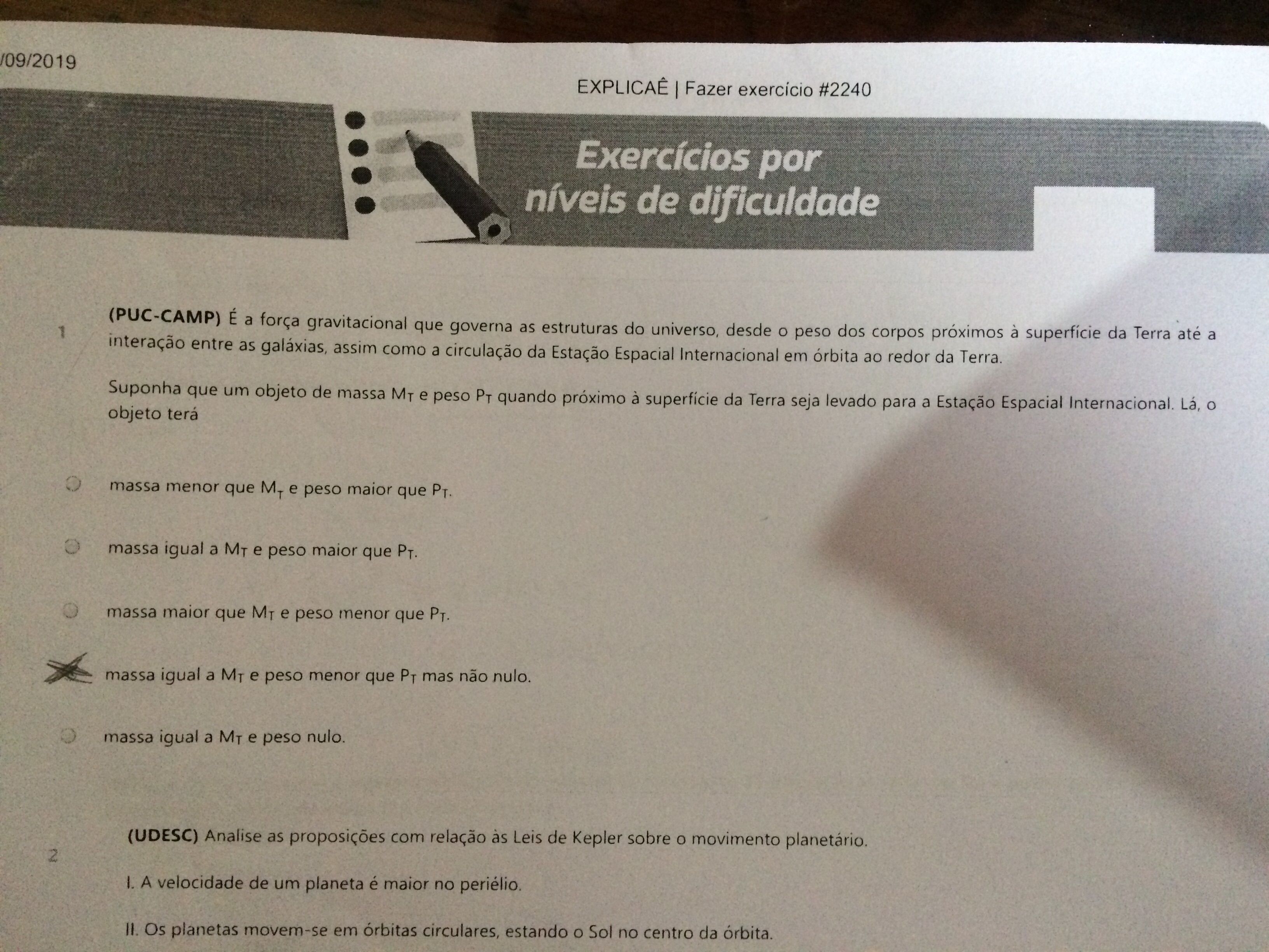 Poderia Me Explicar Pq A Resposta Certa A D E N O E Explica