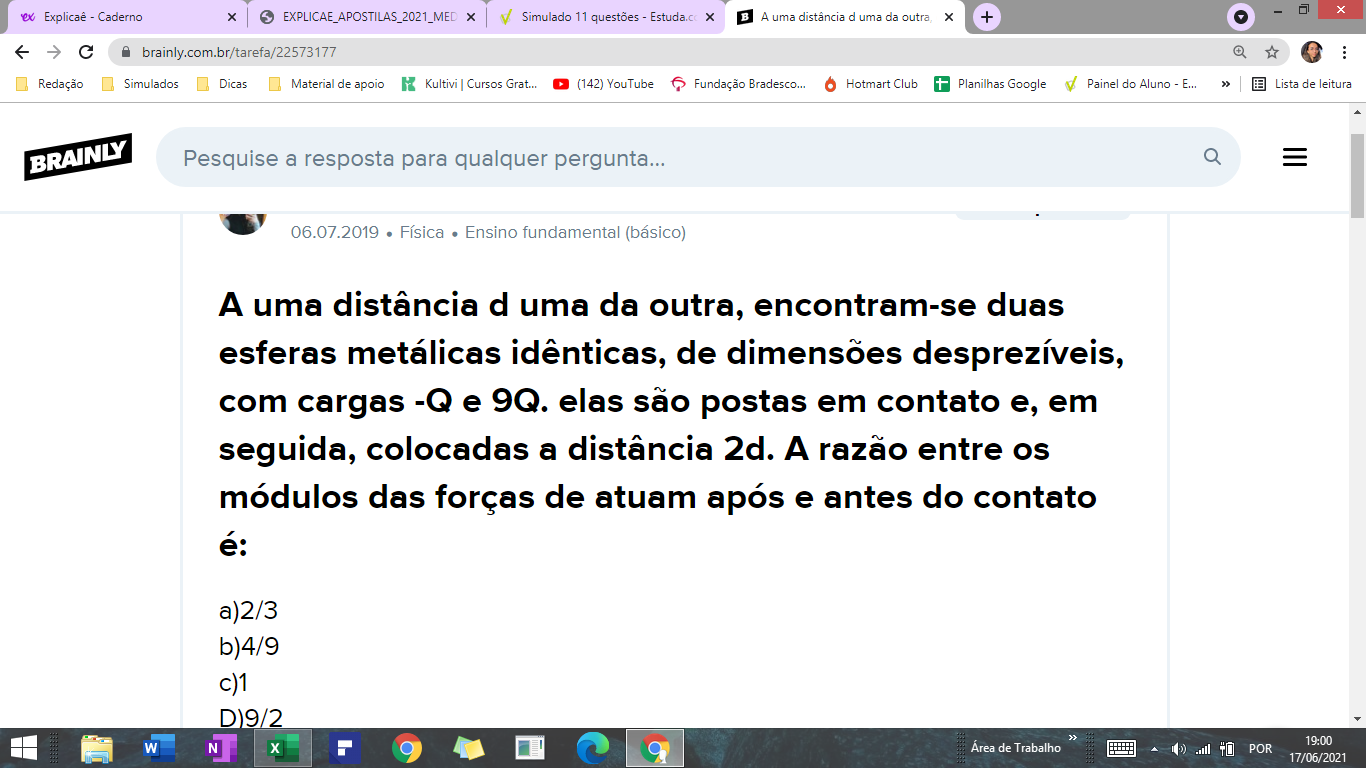 Boa noite podem me explicar essa questão detalhadamente po Explicaê