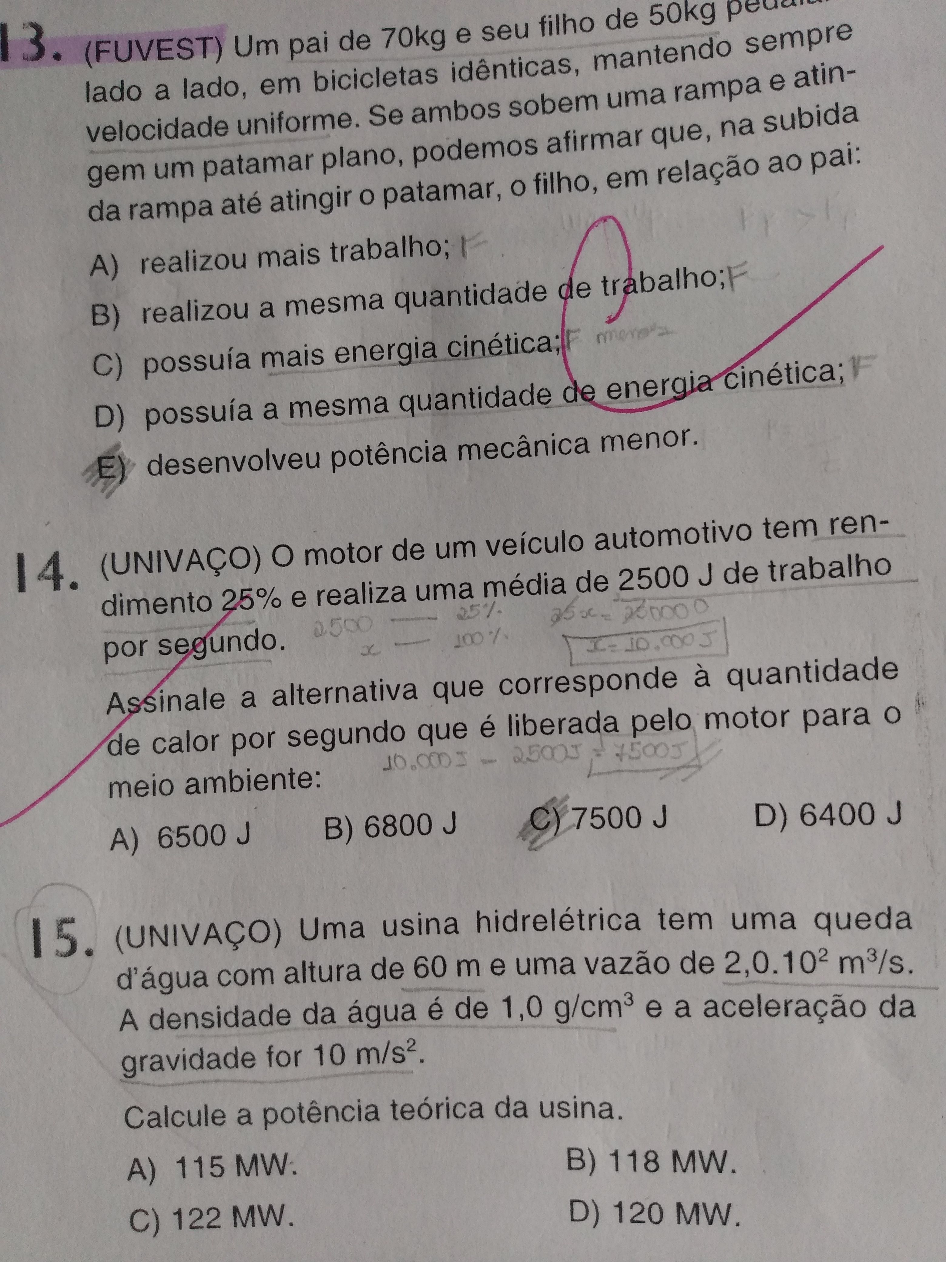 Bom dia Estou dúvida nessa questão 15 Agradeço de Explicaê