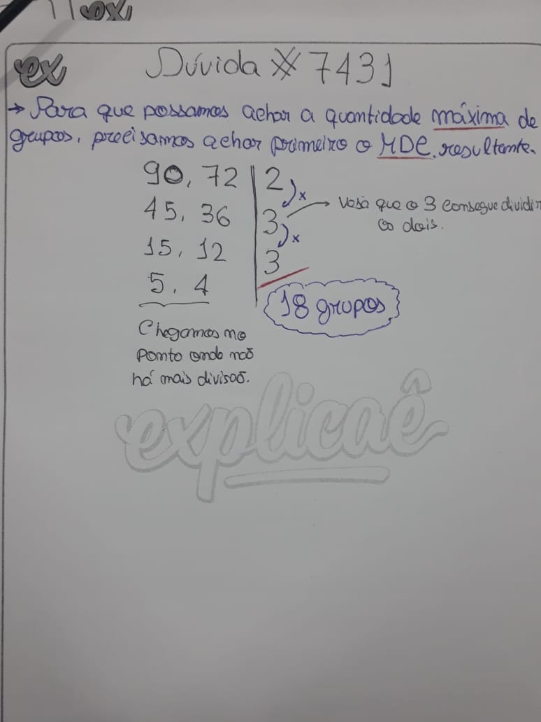 Resolução dessa questão 01 Um grupo de 162 pessoas sendo 9 Explicaê