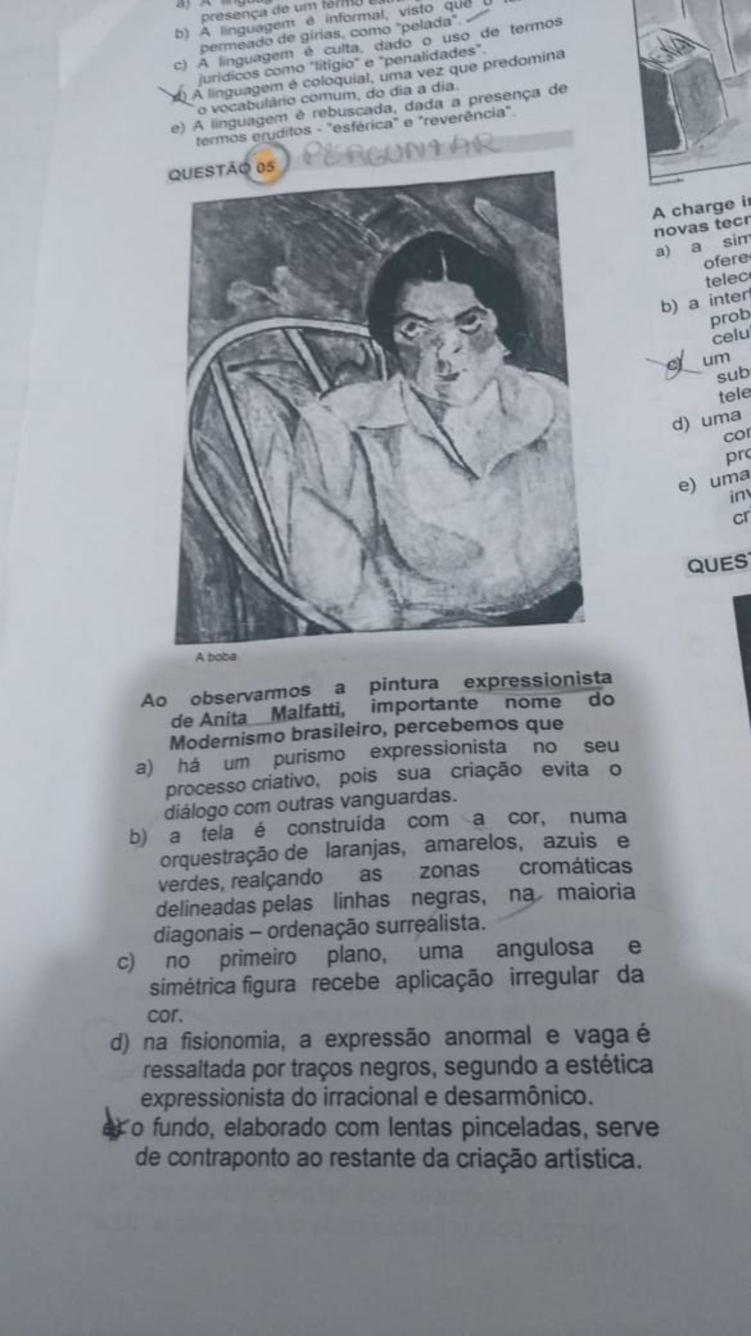 Poderia Me Explicar A Quest O Por Favor Gabarito Letra E Explica