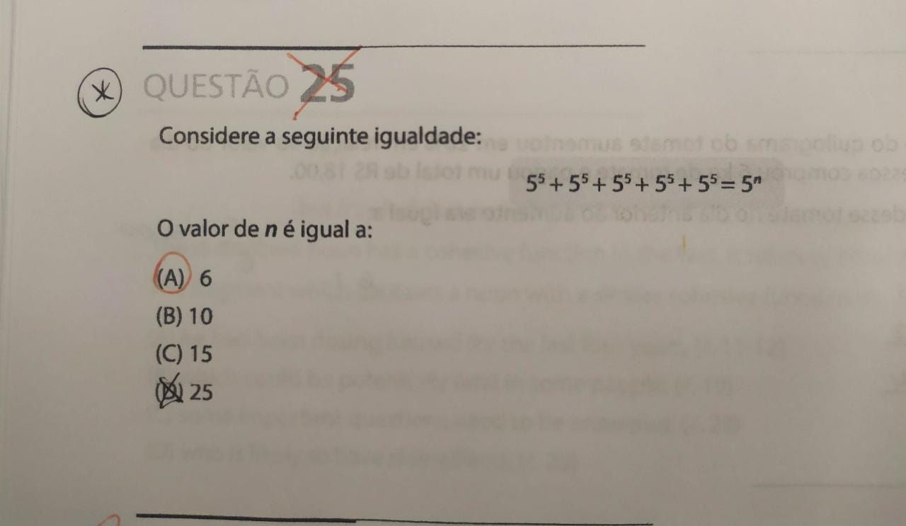 Boa noite!! Queria saber pq nessa questão se eu simplificar - Explicaê