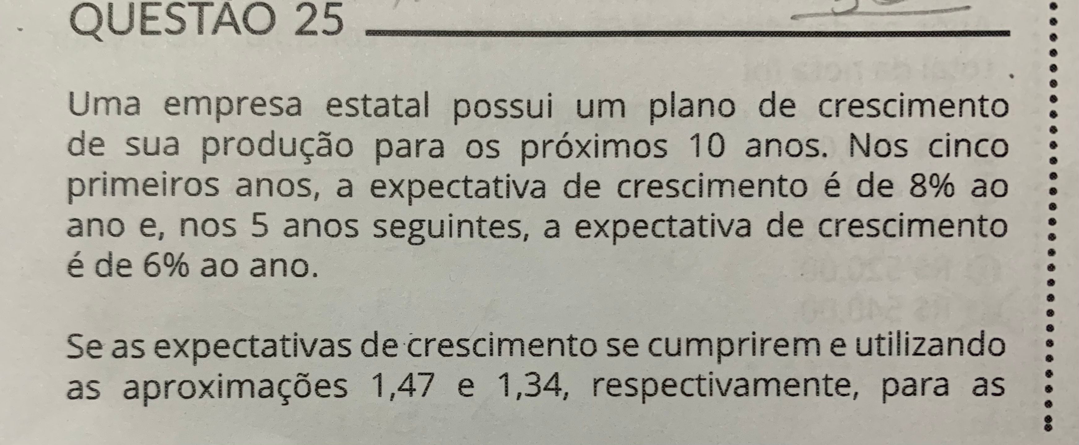 boa tarde poderiam me explicar a resolução dessa questão po explicaê