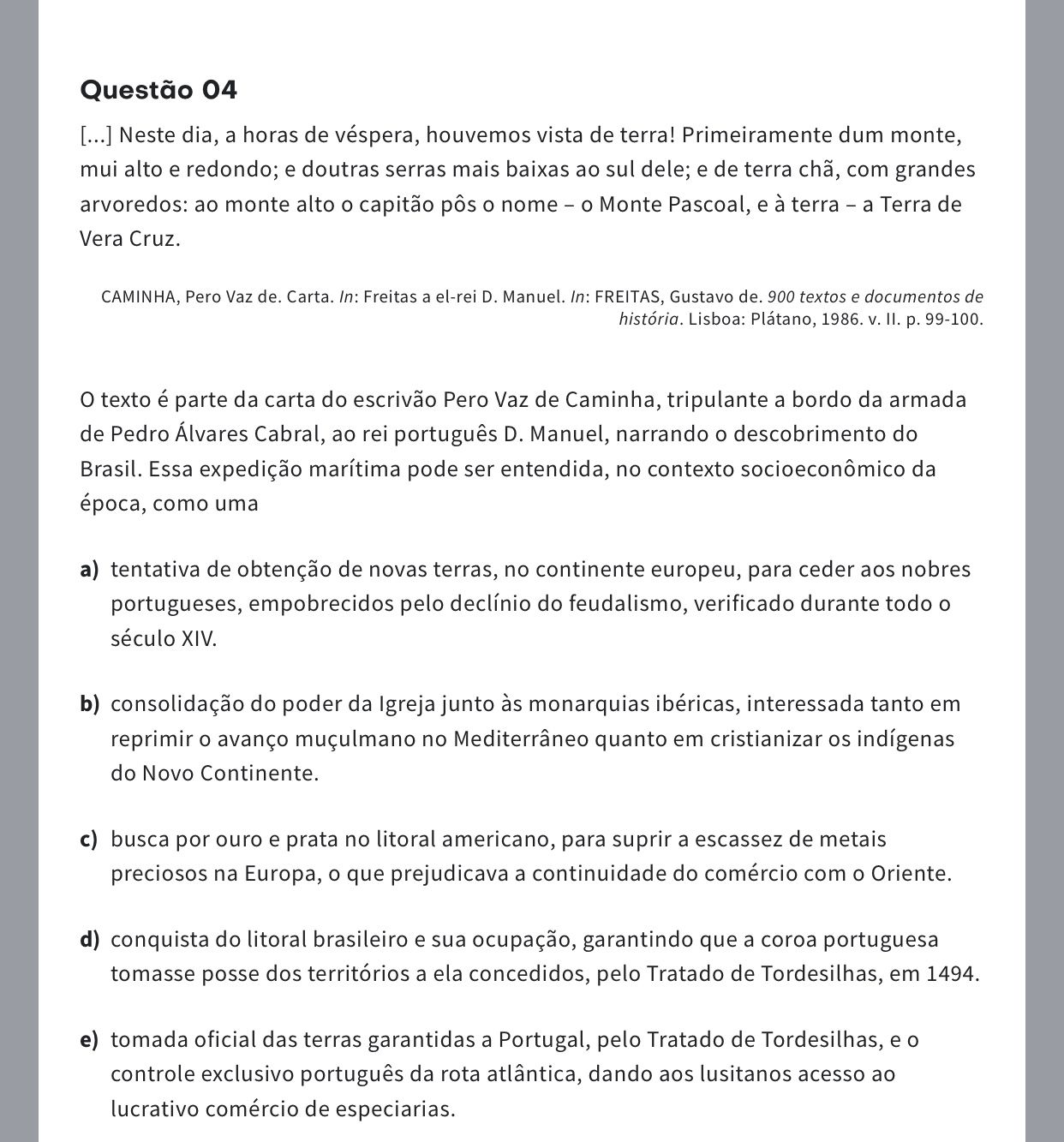 Por Que Não Pode Ser A Letra B?o Gabarito é Letra E - Explicaê