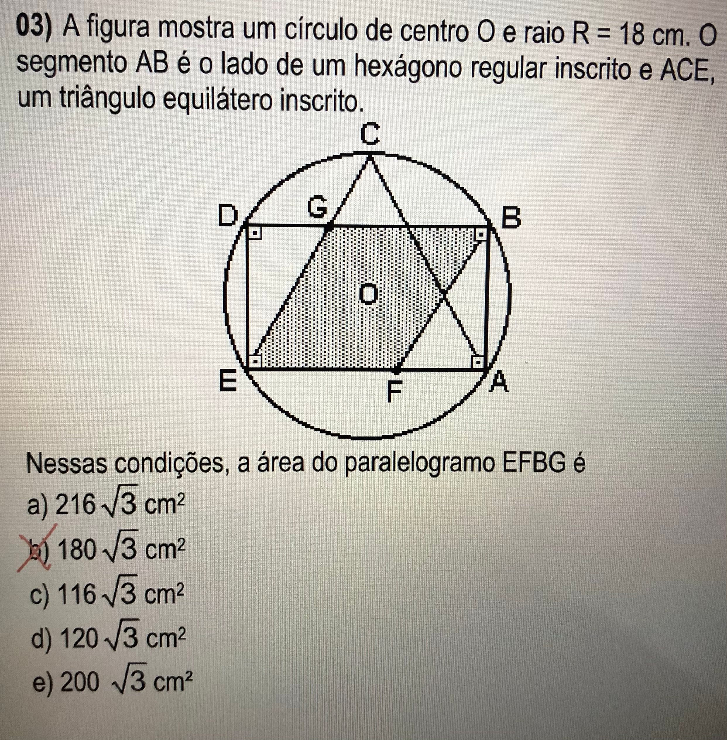 Gabarito: B - Explicaê