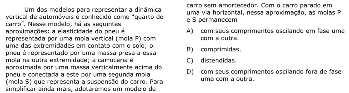 Gabarito Letra B, Não Consegui Nem Desenhar O Esquema Da Que - Explicaê