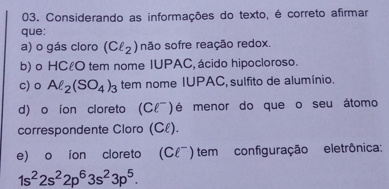Oi. Bom dia! Você pode me ajudar nessa questão? Queria saber - Explicaê Oi. Bom dia! Você pode me ajudar nessa questão? Queria saber - Explicaê