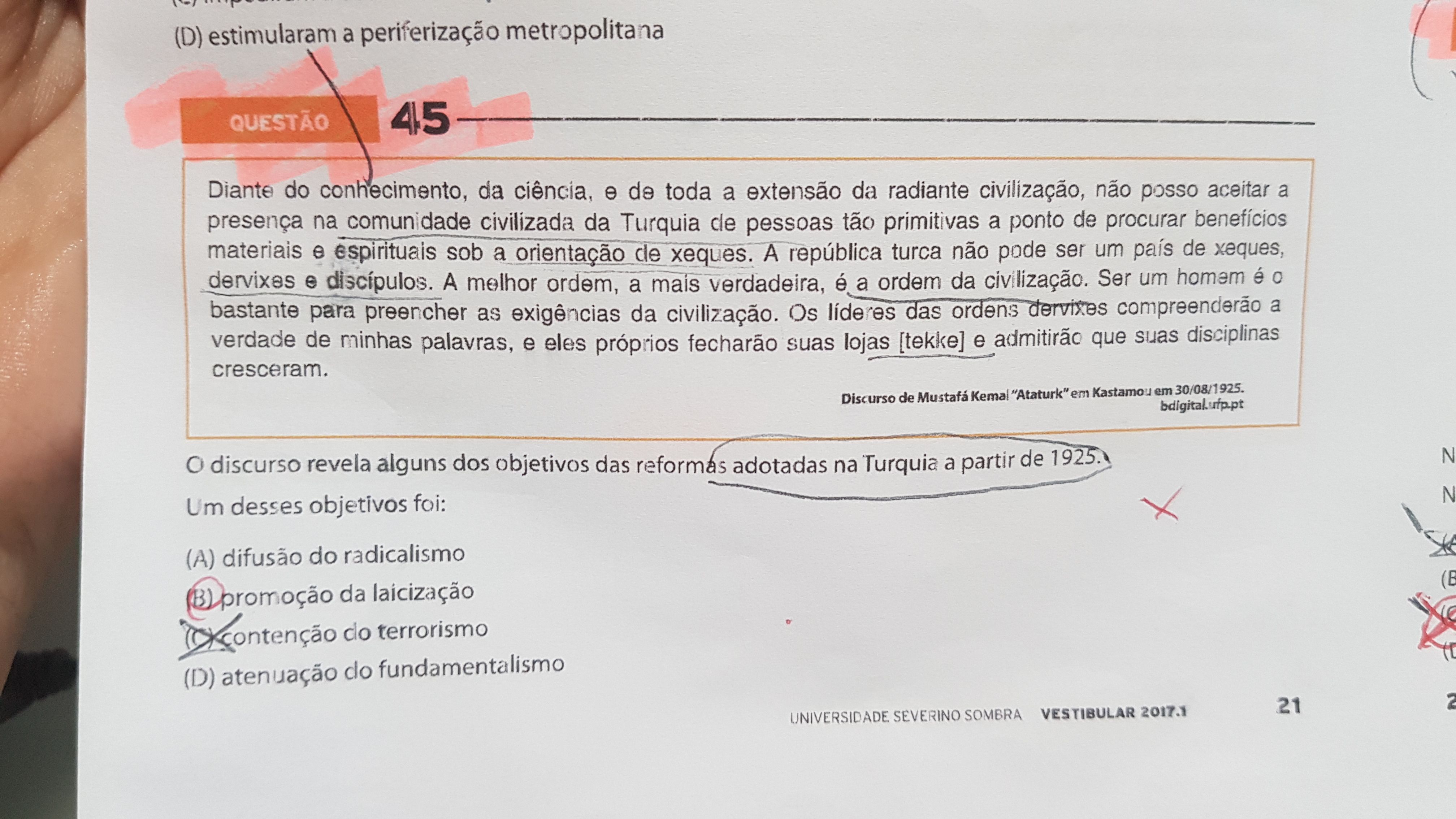 Me Ajuda Com Essa, Gabarito B - Explicaê