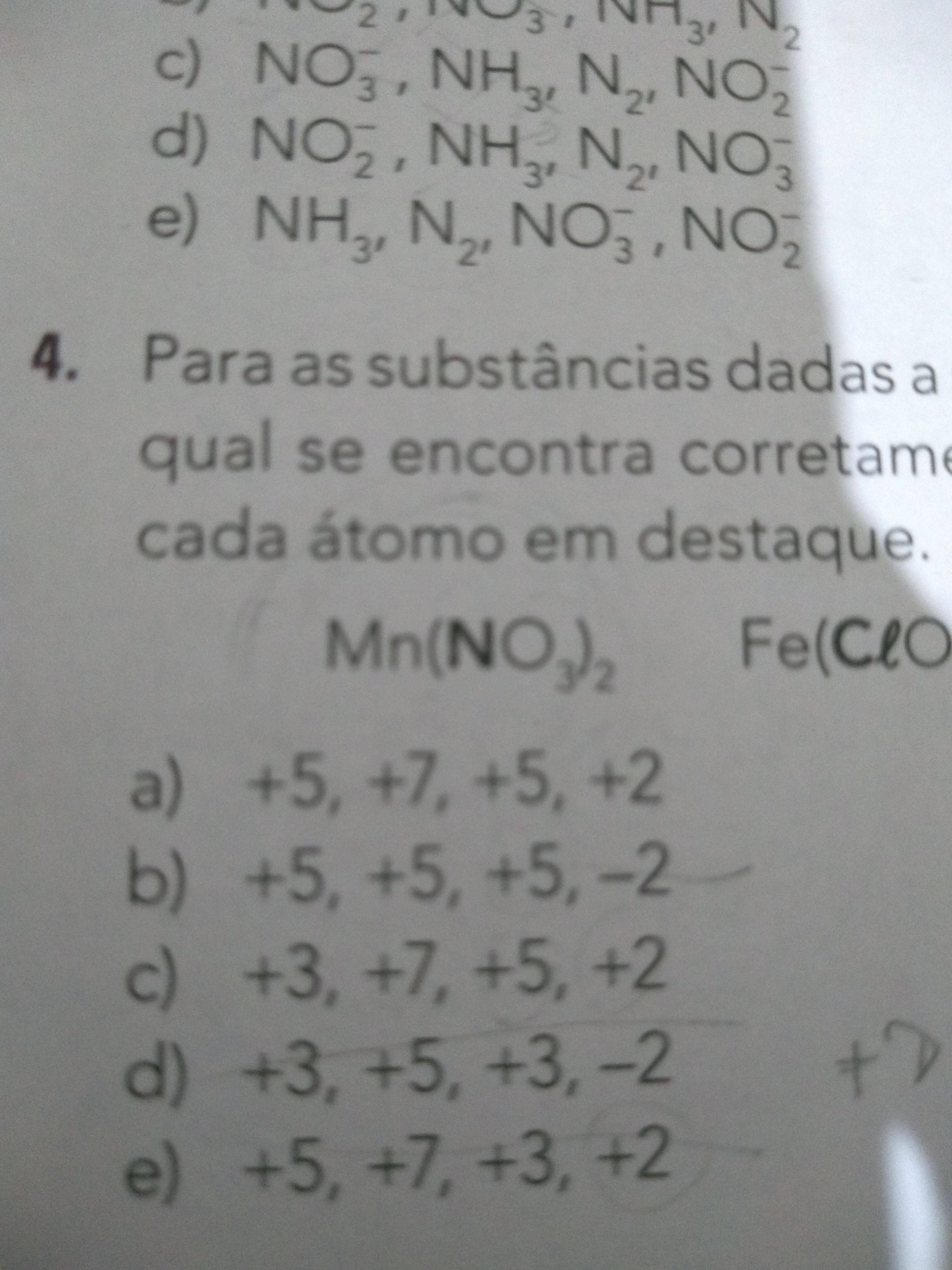 Porquê O Nox Do Manganês Nesse Composto é 2 Explicaê