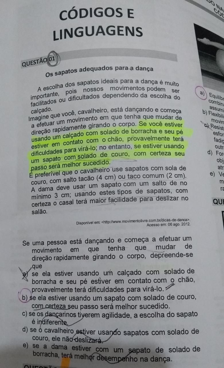 Olá! Gabarito: B. Explicar A E B, Por Favor! - Explicaê