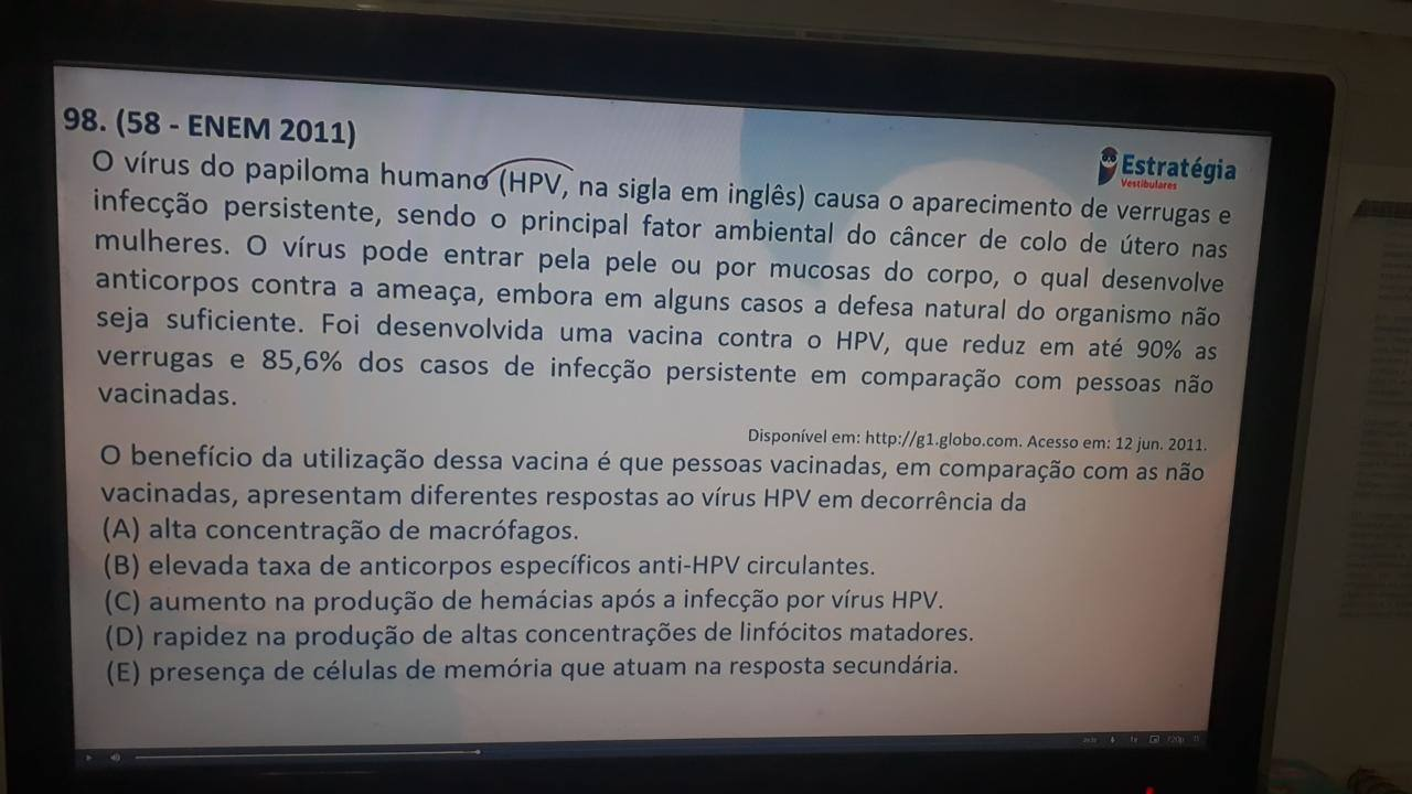 Gabarito E, Por Que Não é B? - Explicaê