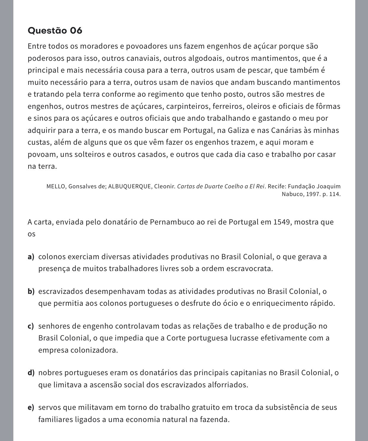 Me Explica Essa Questão, Por Favor! O Gabarito é Letra A - Explicaê