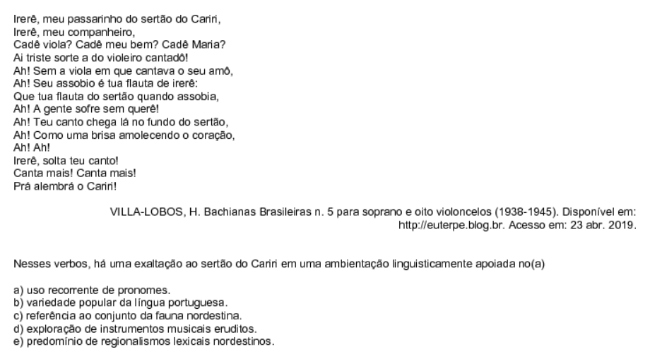 Por Que Não Poderia Ser A Letra E? Gabarito: B - Explicaê